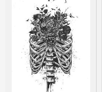 Cuadro New Life (b&w)
