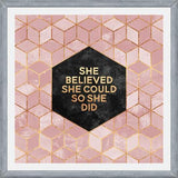 Cuadro She Believed She Could