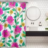 Cortina de Baño Floral Forever