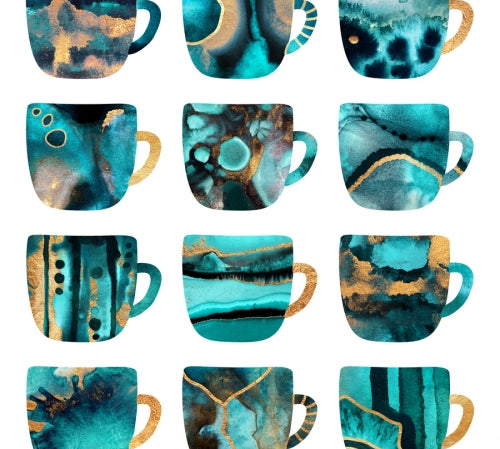 Canvas My favorite coffee cups - Galeria Impresionarte