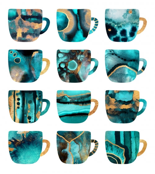 Canvas My favorite coffee cups - Galeria Impresionarte