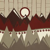 Canvas Geometric landscape 05