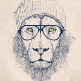 Canvas Cool lion