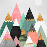 Canvas Pretty Mountains - Galeria Impresionarte