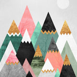 Canvas Pretty Mountains - Galeria Impresionarte