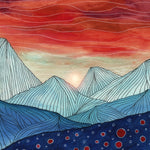 Canvas Lines in the mountains IV - Galeria Impresionarte