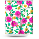 Cortina de Baño Floral Forever