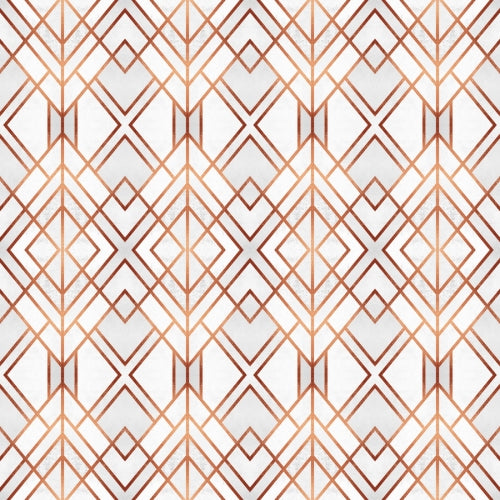 Canvas Copper Geo - Galeria Impresionarte