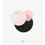 Canvas Marble Icecream Rose - Galeria Impresionarte