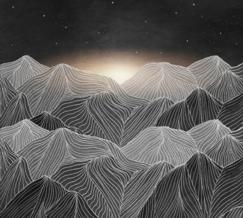 Canvas Lines in the mountains XIX - Galeria Impresionarte