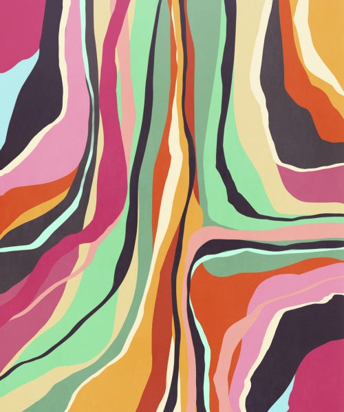 Canvas Psychedelic pattern 4