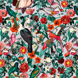 Canvas FLORAL AND BIRDS XIV