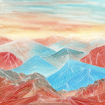 Canvas Lines in the mountains XX - Galeria Impresionarte