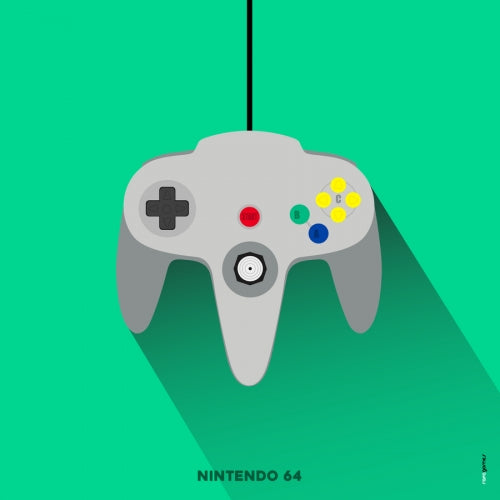 Canvas Videojuego Nintendo 64