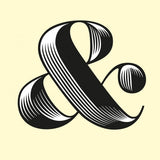 Canvas Ampersand Obsidian 02 - Galeria Impresionarte