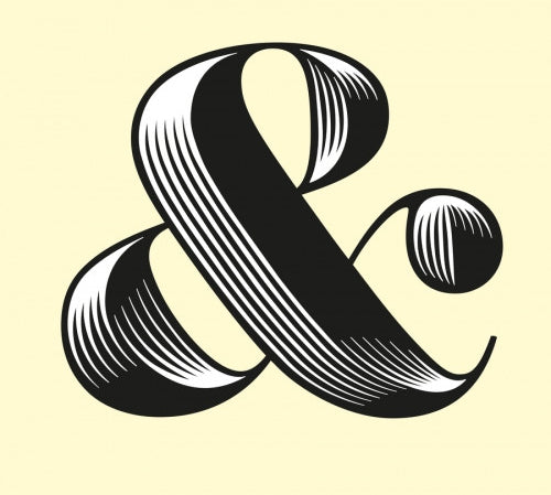 Canvas Ampersand Obsidian 02 - Galeria Impresionarte