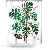 Cortina de Baño Monstera Deliciosa
