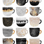 Canvas Pretty Coffee Cups 3 - Galeria Impresionarte