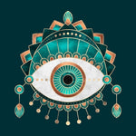 Teal Eye - Galeria Impresionarte