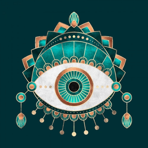 Teal Eye - Galeria Impresionarte