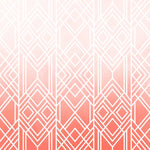 Canvas Art Deco Fading Peach - Galeria Impresionarte