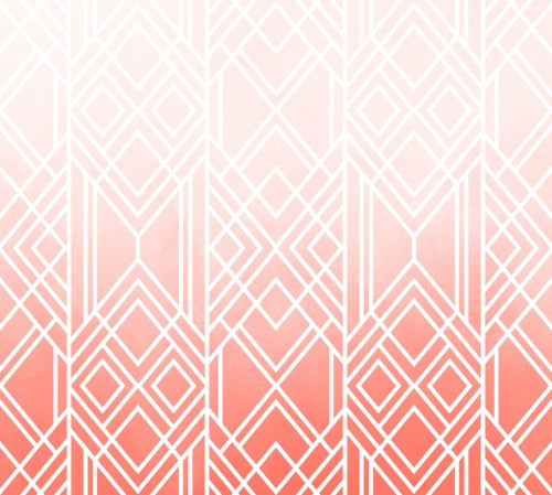 Canvas Art Deco Fading Peach - Galeria Impresionarte
