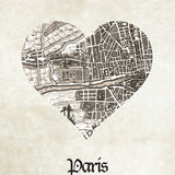 Canvas Parete Art paris