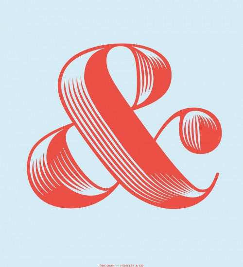 Canvas Ampersand Obsidian 06 - Galeria Impresionarte