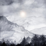 Canvas Cross Mountains - Galeria Impresionarte