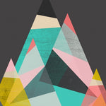 Canvas Geo  Mountains - Galeria Impresionarte
