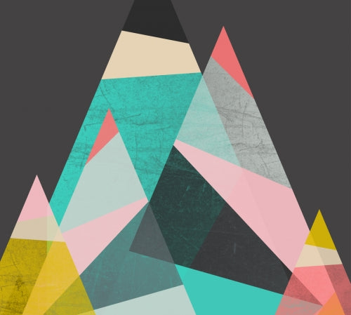 Canvas Geo  Mountains - Galeria Impresionarte