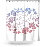 Cortina de Baño Love  yourself