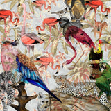 Canvas pink jungle cuadrado - Galeria Impresionarte