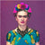 Canvas Trendy Frida Kahlo - Galeria Impresionarte