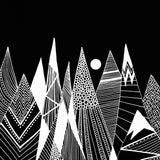 Canvas Patterns in the mountains 1