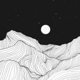 Canvas Lines in the mountains II - Galeria Impresionarte