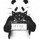 Canvas Bad Panda