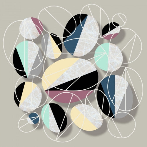 Bastidor Stones and Outlines - Galeria Impresionarte