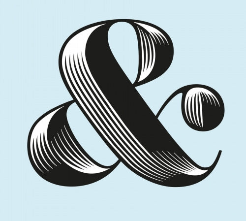 Canvas Ampersand Obsidian 01 - Galeria Impresionarte