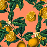 Mantel de Hule Lemon and Leaf