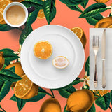 Mantel de Hule Lemon and Leaf
