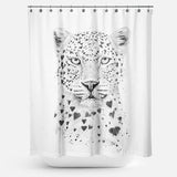 Cortina de Baño Lovely Leopard