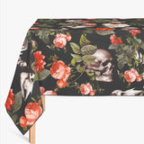 Mantel de Hule Skull and Floral