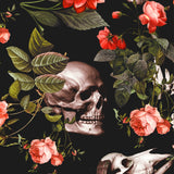 Mantel de Hule Skull and Floral