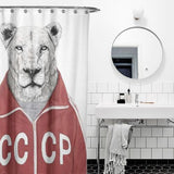 Cortina de baño Soviet Lion